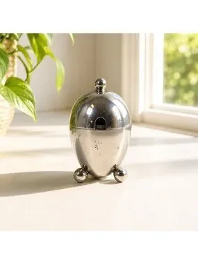 EPNS | Kitchen | Vintage Epns Silver Plated Eggshaped Sugar Bowl With ...